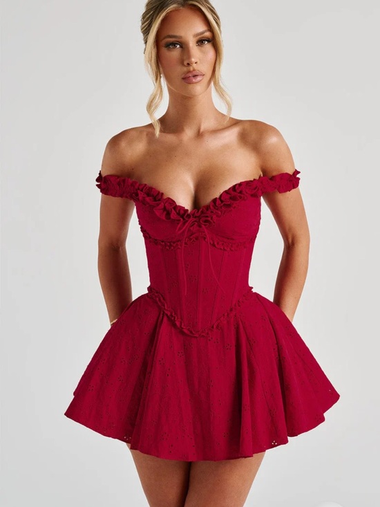 Babyboo Fashion Dresses & Skirts - BabyBoo Eva Playsuit Red